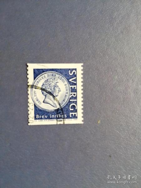 外国邮票  瑞典邮票 1999年  钱币
 （信销票)