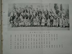 国立清华大学季刊第四级（1932）补图毕业生有牛佩琮庄圻泰郑一善等