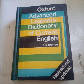 Oxford Advanced Learners Dictionary of Current English