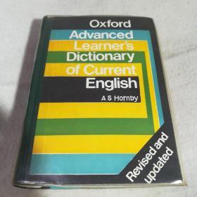OXFORDADVANCEDLEARNERSDICTIONARYOFCURRENTENGLISH英文原版牛津现代高级英语词典
