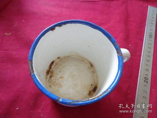 渔歌搪瓷缸