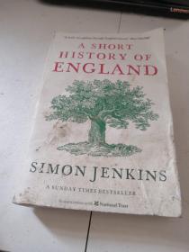 英格兰简史 英文原版 A Short History of England 欧洲史 Simon Jenkins