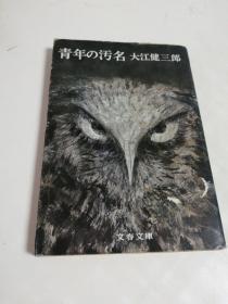 日文原版~~大江健三郎作品：青年的污名（1974年初版）