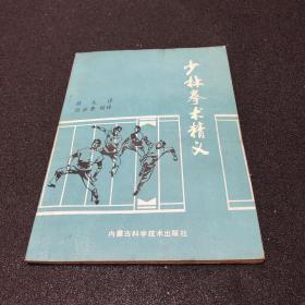 少林拳术精要