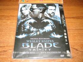 DVD 刀锋战士3 Blade: Trinity 韦斯利·斯奈普斯  克里斯·克里斯托佛森 中文字幕