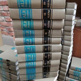 美国法律报告 （规律联邦，例和注释   40--112、114--200卷） alr Federal        详情看图下单免争议，又缺少册，看拍摄图，需要具体细节可发信息