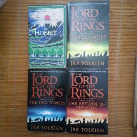 The Hobbit and The Lord of the Rings : The Hobbit, The Fellowship of the Ring, The Two Towers, The Return of the King(四册合售)