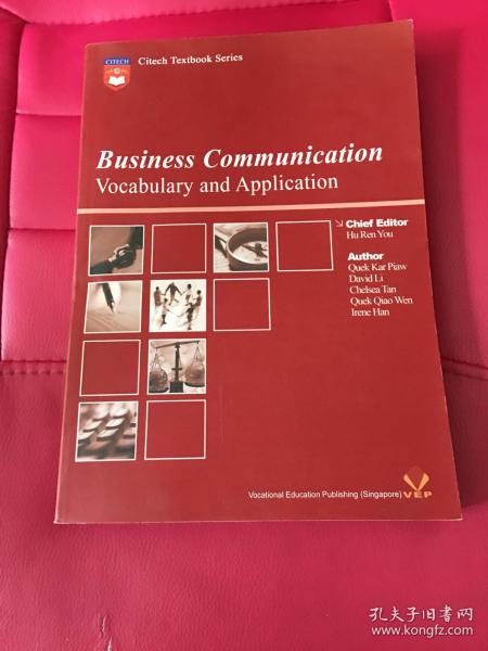 Business communication vocabulary and APPlication 商务沟通词汇与应用。