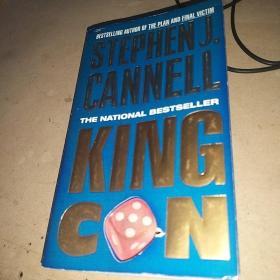 英文书 STEPHENJ CANNELL KING CON 共434页 25包邮圆通