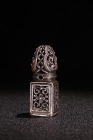 高年份 爆老藏传 天铁印章