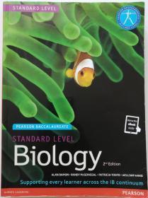 Biology, Standard Level, for the IB Diploma （Pearson Baccalaureate）2nd Edition IB生物原版进口教材