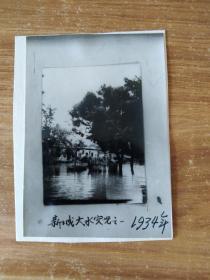 【老照片】1934年新城水灾