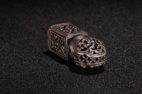 高年份 爆老藏传 天铁印章