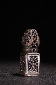 高年份 爆老藏传 天铁印章