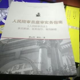 人民陪审员庭审实务指南——《人民陪审员法》条文解读、实务指引、案例解析