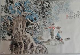 【文星阁藏画】上海著名画家，贺友直