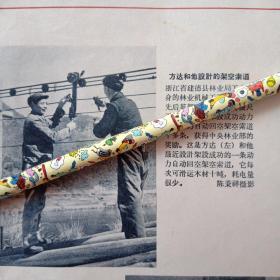 70年代浙江省建德县林业工程师方达，设计成功自动回空架空索道