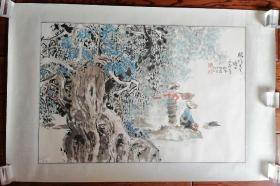 【文星阁藏画】上海著名画家，贺友直