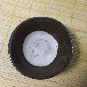 黑釉老瓷碗(完好无裂)