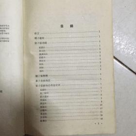 江苏南部种子植物检索表 精装 大32开 一版一印 仅印1360册 1958年