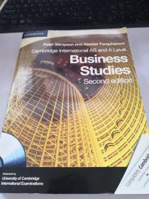 Cambridge International AS and A Level: Business Studies （Second edition ）