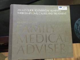 READERS DIGEST FAMILY MEDICAL ADVISER 读者文摘家庭医学顾问【大开布面精装624页】