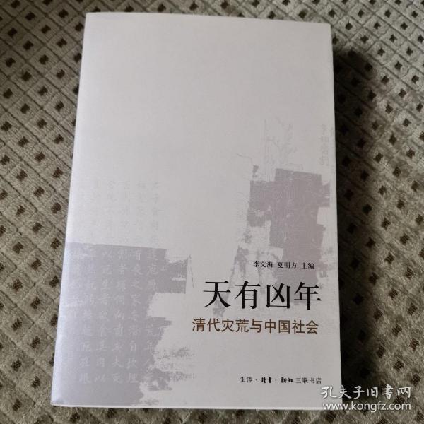 天有凶年：清代灾荒与中国社会