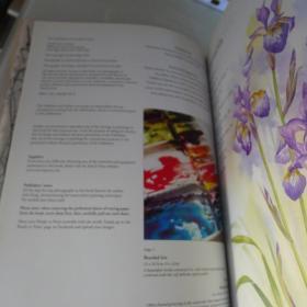 Ready to Paint Irises in Watercolour