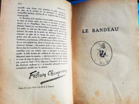 FÉLICIEN CHAMPSAUR    LE BANDEAU  勒班杜酒店      [法国作家费利西安•尚索尔，1916年版情色 图画小说]精美插图