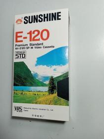 空白 录像带 sunshine E-120