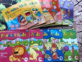 Phonics Kids幼儿英语拼读系列1A 1B 2A 2B 3A 3B+初阶英语拼读系列 4A 4B 5A 5B 6A 6B 【全套12本 附光盘】