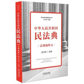 中华人民共和国民法典总则编释义