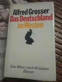 ALFRED GROSSER DAS DEUTSCHLAND IM WESTEN，馆藏本