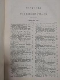 1871年History of England 《英国史》，麦考莱英文原版，真皮精装书脊精美烫金压花，三边大理石纹簪花口