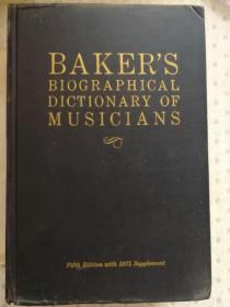 Baker's Biographical Dictionary of Musicians  贝克尔音乐家传记辞典