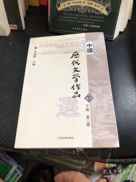 中国历代文学作品  下  （下编 第2册）