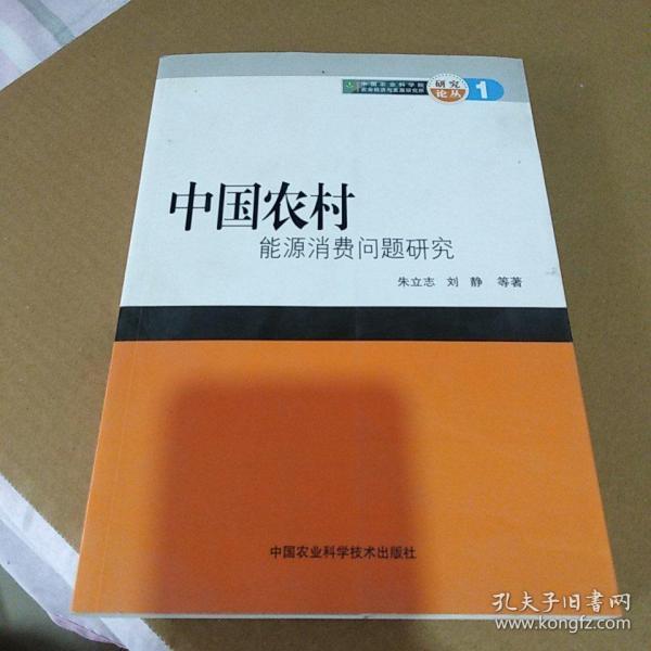 中国农村能源消费问题研究