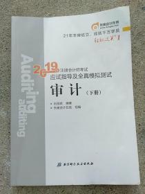 注会会计职称2019教材辅导东奥2019年轻松过关一《2019年注册会计师考试应试指导及全真模拟测试》审计（上下册）