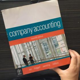 Company Accounting 英文原版【顺丰包邮】