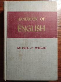 HANDBOOK OF ENGLISH