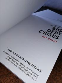 大债务危机（华尔街对冲基金桥水创始人Ray Dalio 新书）英文原版 Big Debt Crises 经济金融 投资