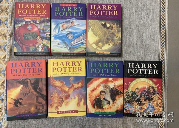 【售罄留念】Harry potter 哈利波特英国儿童版精装 1-7全套