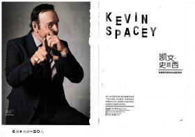 凯文史派西 外文名 Kevin Spacey -明星杂志专访彩页切页/海报（详见商品详情）可单售