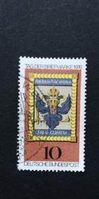 德国邮票（邮政/邮票）：1976 The Day of the Stamp邮票日 1套1枚