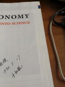 ASTRONOMY  - A JOURNEY INTO SCIENCE  （天文学）