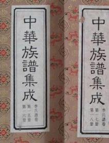 中华族谱集成（16开精装 全100册）