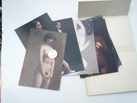 1988 北京 中国美术馆 油画人体艺术大展 作品选 1。一套10张全。包真包老。详见书影。 放在电脑后1号柜台上至下第1层2024.9.12整理.2020.8.13分袋