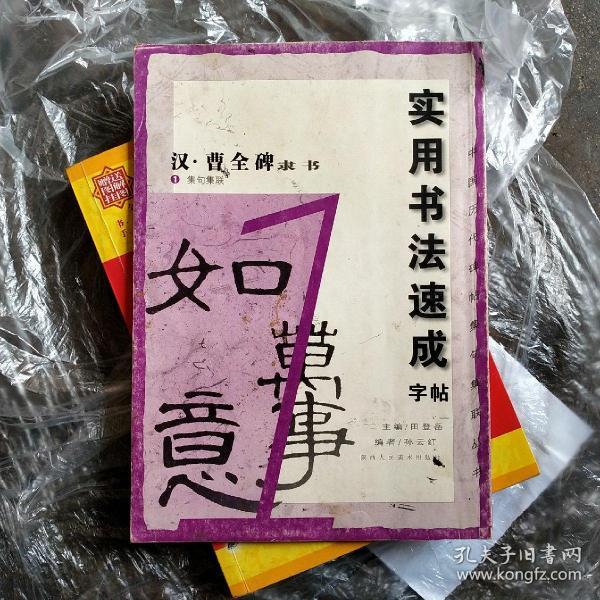 中国历代碑帖集句集联丛书·实用书法速成字帖：汉·曹全碑隶书（2）