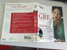 Cracking the GRE with DVD, 2011 Edition (Graduate School Test Preparation) 9780375429781 附光盘【实物拍图，内页干净】