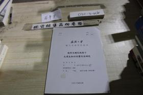 武汉大学硕士专业学位论文